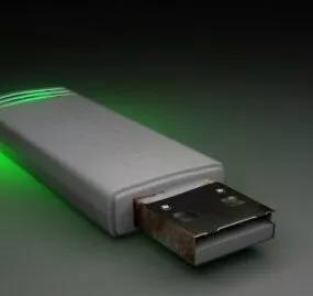 Kingston Flash Drive Usb 3d model
