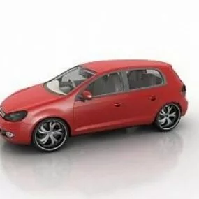 Volkswagen Golf Car 3d model