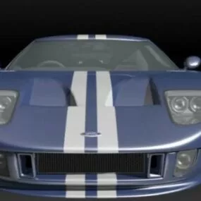 Ford Gt40 Car 3d model