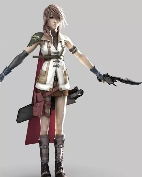 Final Fantasy Character 3d model Final Fantasy Character 3d model
