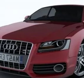 Audi S5 Car 3d model