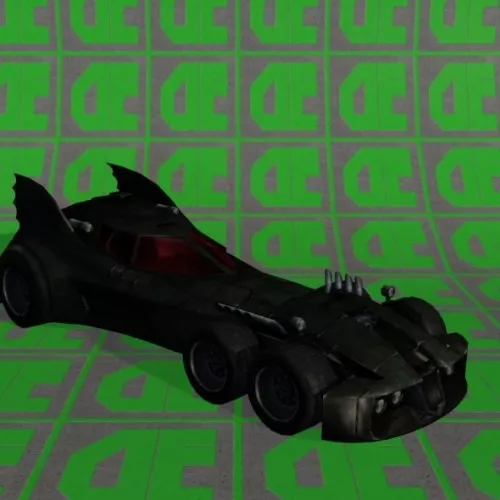 Movie Batmobile Car 3d model Movie Batmobile Car 3d model