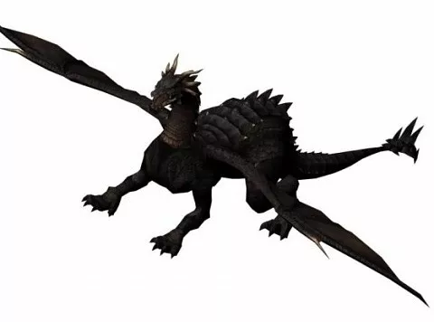 Dragon Armor Character 3d model