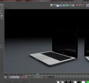 Macbook Pro 2014 3d model
