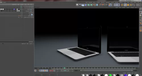 Bookshelf With Books And Vase Plants 3d model