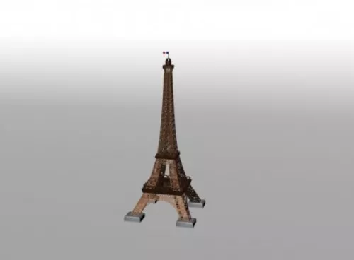 Pisa Tower Architecture 3d model