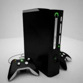 Microsoft Xbox 360 3d model