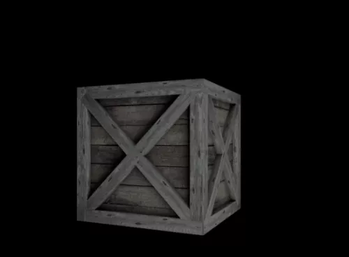 Scifi Crate Box 3d model