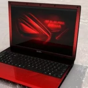 Asus Gamer Notebook 3d model