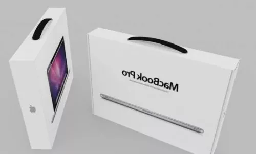 Apple Macbook Pro Box 3d model Apple Macbook Pro Box 3d model