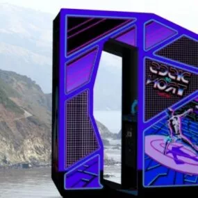 Discs Of Tron Sitdown Arcade Machine 3d model