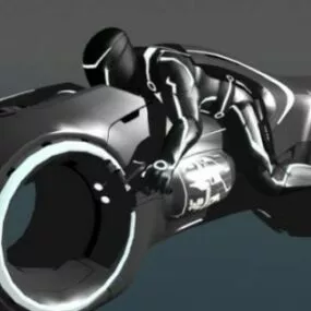 Tron Lightcycle Motorcycle 3d model