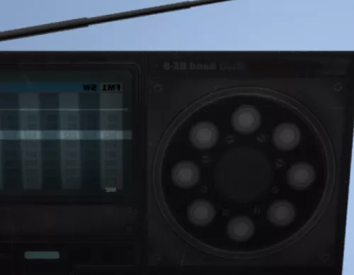 Radio 3d model Radio 3d model