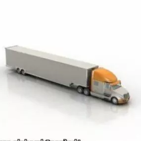 Trailer Truck 3d model