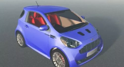 Aston Martin Cygnet Car 3d model Aston Martin Cygnet Car 3d model