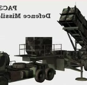 Pac-3 Missile Launcher 3d model