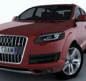 Audi Q7 Car 3d model