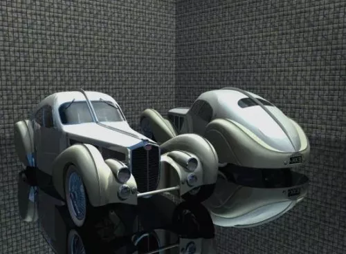 Bugatti 1938 Car 3d model Bugatti 1938 Car 3d model