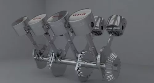 Transformer Engine 3d model