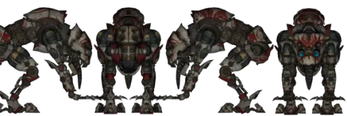 Dog Robots 3d model Dog Robots 3d model