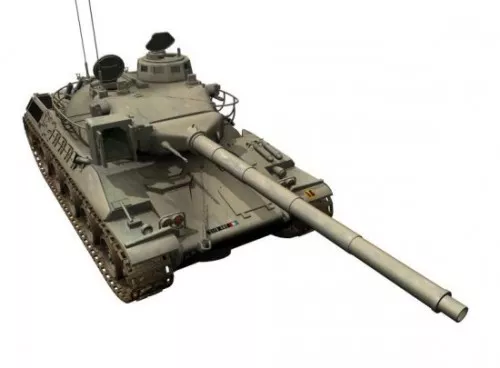 Amx 30 French Tank 3d model Amx 30 French Tank 3d model