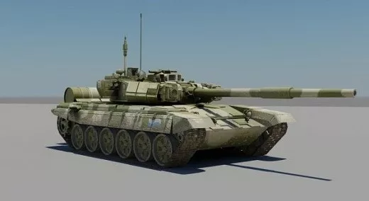 Russian T-90a Tank Free 3d Model - .Fbx, .Max, .Obj - Open3dModel