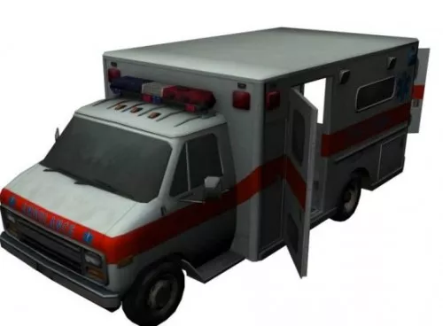 Ambulance 3d model Ambulance 3d model