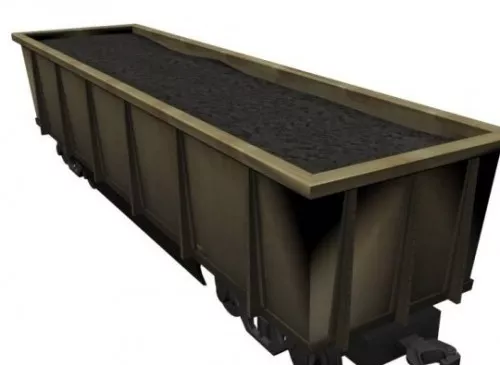 Train Orecar Game 3d model Train Orecar Game 3d model