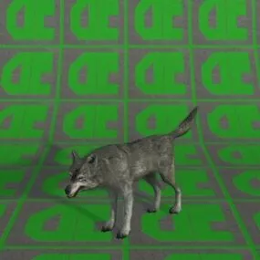 Wolf 3d model