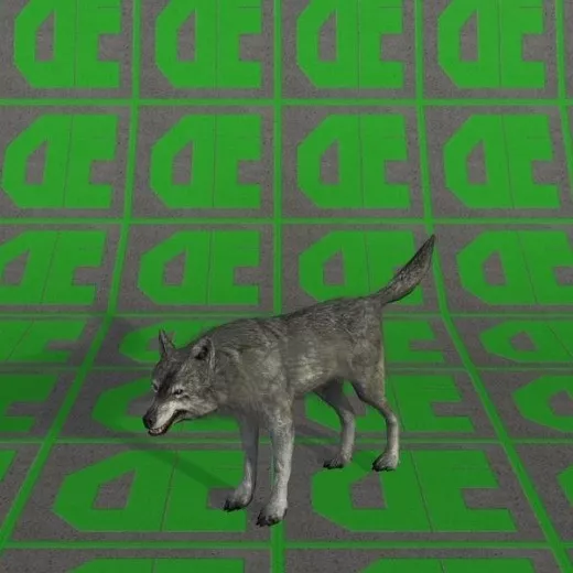 Wolf 3d model Wolf 3d model