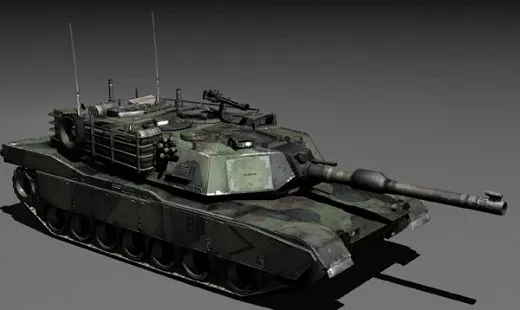 Usa M1 Abrams Tank 3d model Usa M1 Abrams Tank 3d model