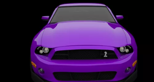 Ford Shelby Gt Car 3d model Ford Shelby Gt Car 3d model