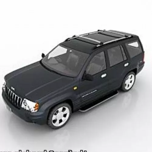Fighting Jeep Mounted Machine Gun 3d model