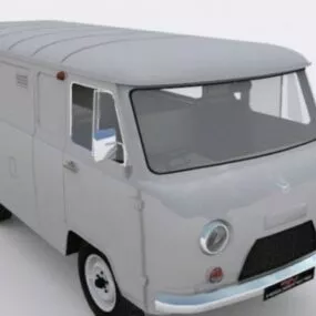 Uaz Car 3d model