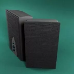 Black Speaker 2.0 3d model