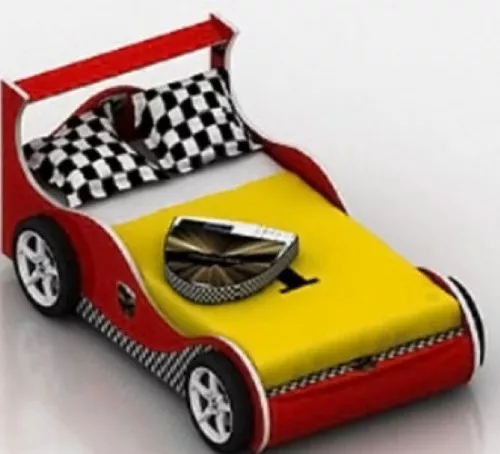 Formula 1 Bed Design 3d model Formula 1 Bed Design 3d model