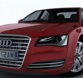 Audi A8 Car 3d model
