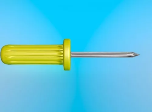 Small Screw Driver 3d model Small Screw Driver 3d model