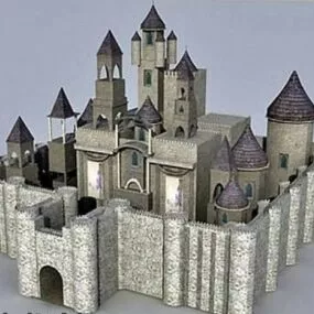 Medieval Castle 3d model
