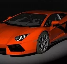 Lamborghini Aventador Car 3d model