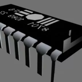 C64 Chipset 3d model