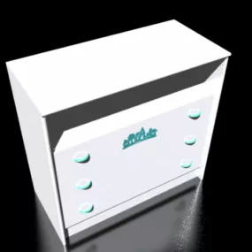 Child Commode Furniture 3d model