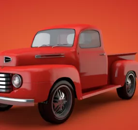 Ford Pick Up Car 3d model