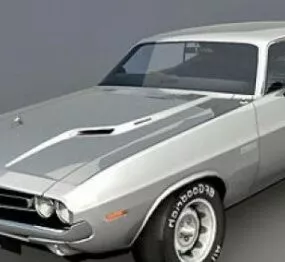 Dodge Challenger Car 3d model
