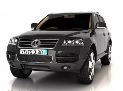 Vw Beetle Dune Car 3d model