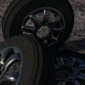 Car Wheels 3d model
