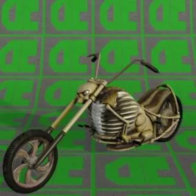 Lost Soul Skeleton Bike 3d model