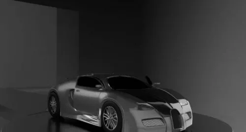 Bugatti Royale Classic Car 3d model
