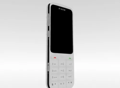 Nokia C3 Phone 3d model Nokia C3 Phone 3d model