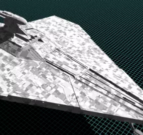 Assault Ship 3d model